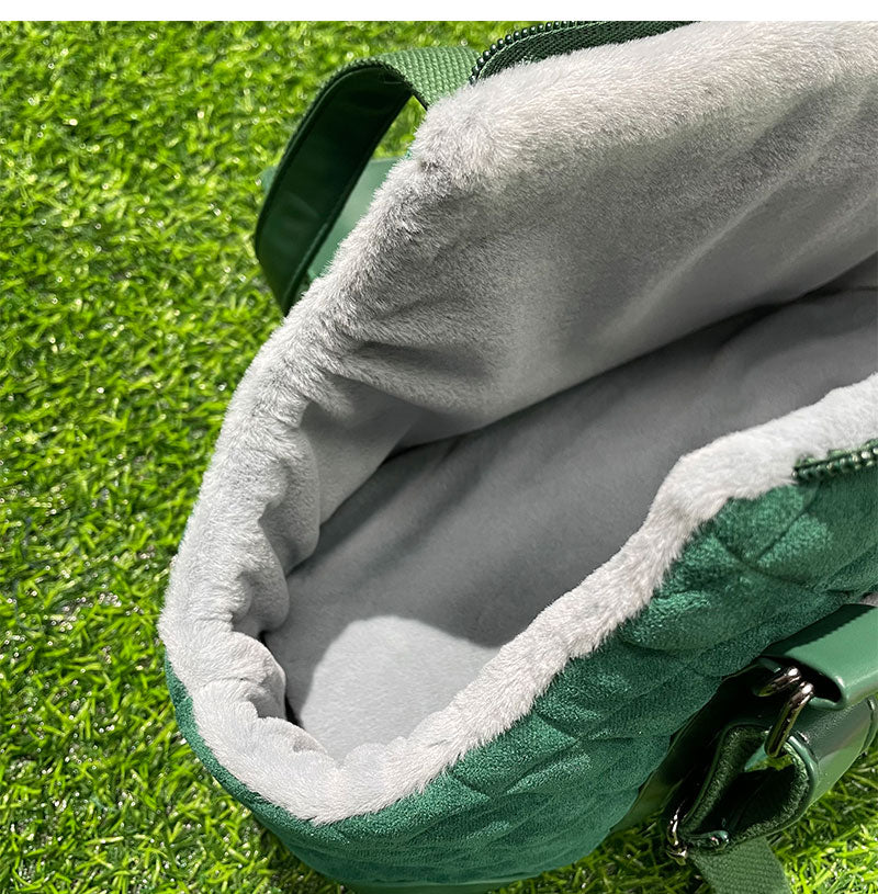 Pet Bag-YHPB001:Dog Cat Lamb Cashmere Warm Pet Bag with Fixing Belt