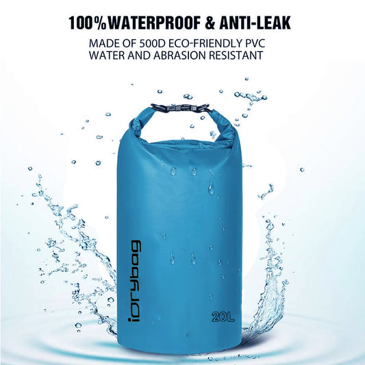Waterproof dry bag for floating fishing camping portabel backpack eco friendly storage bag