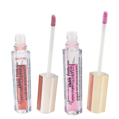 Marie Claire Luxe Lips 3 Pc Lip Oil Collection | 3 X 2.6ML | Sheer Shine + Nourishing Hydration for Lips