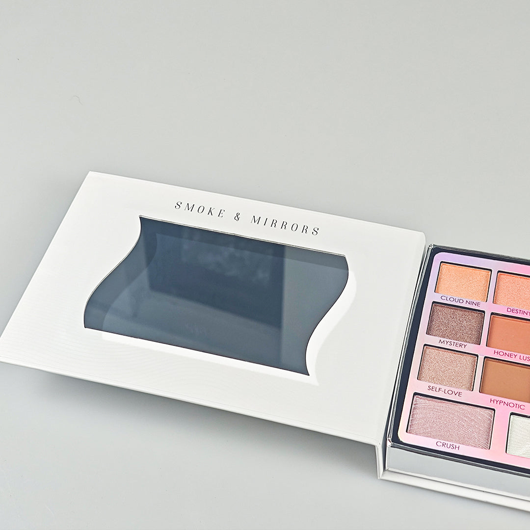 22Pc Face & Eye Palette | 16 Eyeshadows + 2 Glitter Shadows + 1 Blush + 3 Highlighters | Richly Pigmented, Luxuriously Silky-Blendable | Skin-Tone-Flattering for Sun-Kissed Natural & Everyday Glam | NY-Inspired Edgy Chic Beauty