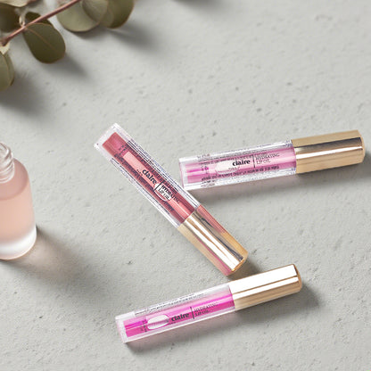 Marie Claire Luxe Lips 3 Pc Lip Oil Collection | 3 X 2.6ML | Sheer Shine + Nourishing Hydration for Lips