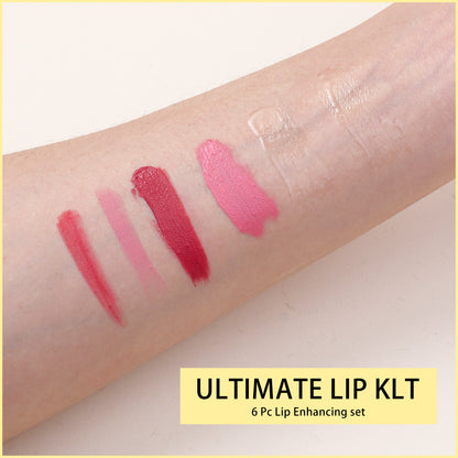 Smoke & Mirrors 10 Pc Hydrating Lip Vault | 5 Lip Oils + 5 Lip Glosses | Moisturizing, Non-Sticky & High-Shine